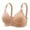 Beige, variant on Lixiuxyad Woman Bra Women Plus Size Front Button Closure Bra Senior Older Push Up Wireless Comfort Everyday Bras Older Convenient Bra