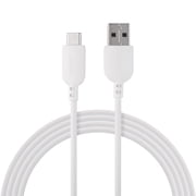 onn USB-C to USB-A Charging Cable, 6 ft, USB-IF Certified, for iPhone 15/16/17 and Galaxy Devices, White