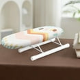thumbnail image 4 of Ohmyroo Compact Foldable Mini Ironing Board for Sleeves and Collars, Portable Travel Ironing Pad with Heat-Resistant Cover for Garment Touch-Ups, 4 of 6
