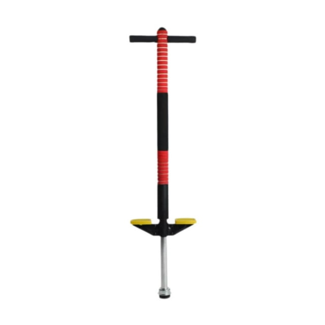 koolsoo Pogo Pole Pogostick Anti Slip Quality Bouncing Toy 40 to 80 Pounds Soft Foam Jump Pole for Outside Balance Training Exercise Red