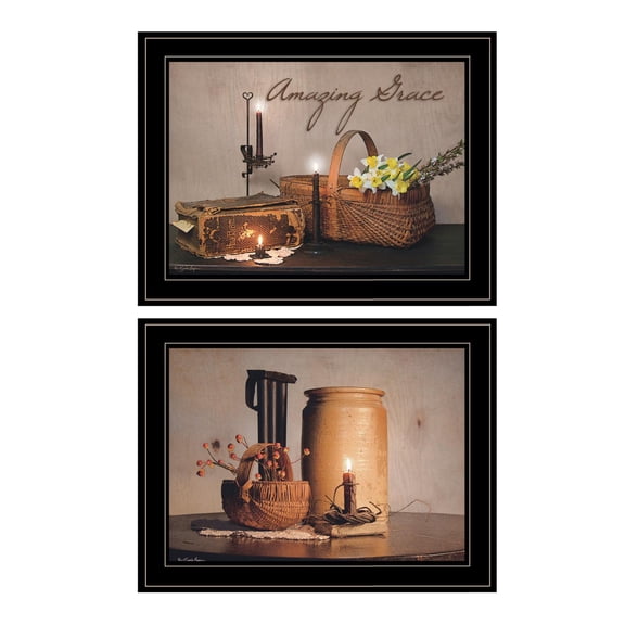 TrendyDecor4U Amazing Grace Collection By Susie Boyer Framed Print VBOY393-704G