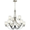 thumbnail image 4 of 52277NI-Kichler Lighting-Tula - 9 Light 2-Tier Chandelier - 32 Inches Tall By 34 Inches Wide     -Traditional Installation, 4 of 4