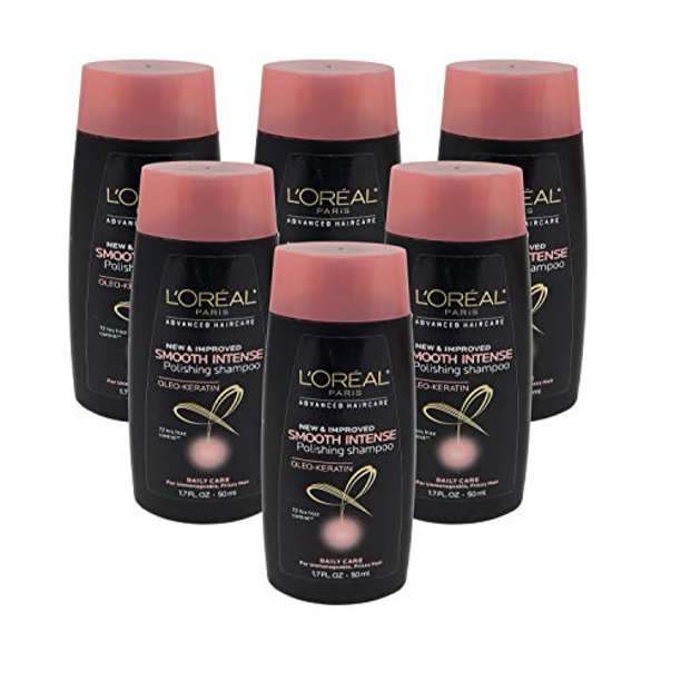 L'Oreal Paris Smooth Intense 72 Hour Shampoo Fro Dry Unmanageable Hair