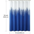 thumbnail image 6 of Extra Wide Fabric Shower Curtain, Blue Ombre Waterproof Around Shower Curtains for Bathroom, Microfiber Cloth Wide Bath Curtains, 108" W x 84" H, 6 of 6