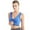 Blue, variant on Women Female Bra High Impact Zip Front Closure Sports Bras Underwear Support for Women Running Yoga S-3XL