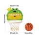 thumbnail image 3 of Fiudx Ofertas flash Artículos en oferta Nuevo marco de baloncesto para niños, aros de tiro, juguetes colgantes para interiores, pelota para el hogar, niños, niñas, bebés, interacción entre padres e h, 3 of 6
