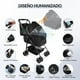 thumbnail image 2 of Carriola coche transportadora de perro gato mascotas plegable con 8 llantas, 2 of 11