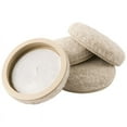 thumbnail image 2 of Super Sliders 2" Secure Grip Formed Felt Furniture Pads, Beige (4 Pack), 2 of 3