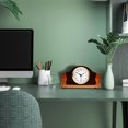 thumbnail image 3 of Round Desk Clock Insert Wall Desktop Clocks Clock Movement Bedroom Arabic Numeral, 3 of 9