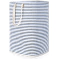 thumbnail image 1 of 72l Waterproof Collapsible Fabric Dirty Laundry Hamper With Large Capacity, Blue, 1 of 5