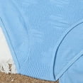 thumbnail image 4 of GYRATEDREAM Girl's 3 Piece Bathing Suit Solid Color Ruffle Bikini Swimsuit with Cover Up Beach Skirt 7 Years-11 Years, 4 of 4