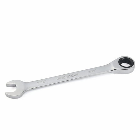 - Combination Wrench Ratchet Chromium Vanadium Steel, 9/16