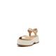 thumbnail image 1 of Sandalia Sorel a la moda para mujer con plataforma con tacón, color beige 10, 1 of 6