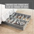 thumbnail image 3 of Under Bed Shoe Storage Organizer, 3 of 9