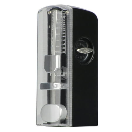 FLEOR Mini Portable Mechanical Metronome Musical Instruments Metronome - Black