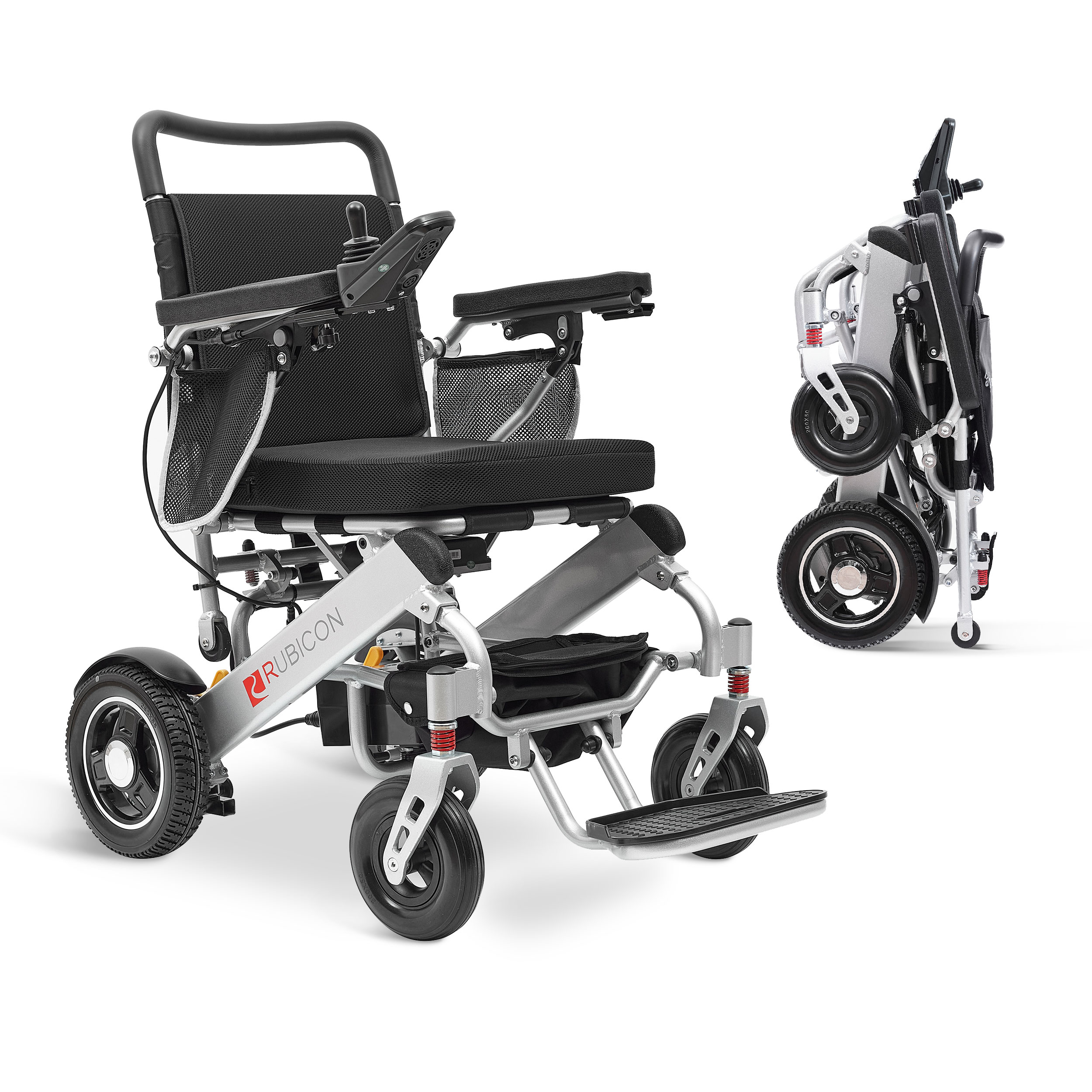 Rubicon DX15 Electric Wheelchairs for Adults -  All Terrain Foldable Electric Wheelchair