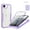Purple, variant on For iPhone 16e Case Compatible with MagSafe, Built-in Screen Protector [Support Fingerprint ID & Wireless Charger] Full-Body Slim Style Clear Soft Magnetic Phone Case,Pink