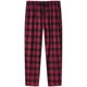 thumbnail image 4 of Dnzceghtig Pantalones de pijama para mujer de algodón a cuadros pantalones de salón largos pantalones de pijama, 4 of 6