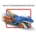 Hot Wheels Toy Car Playset, Shark Chomp Transporter & 164 Scale Car, Connects to Track & Stores