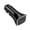 Black, variant on Phone Accessories - PD20W Fast Car Charger Type-C Ports Adapter Socket Kit Fast Charging Adapter
