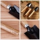 thumbnail image 2 of Juego de 3 piezas de herramientas de jardinería, mini mango de madera, paleta, herramientas de jardinería compatibles con flores, trasplante suculento (pequeño) Afortunado Sencillez, 2 of 5