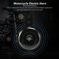 thumbnail image 2 of Bocina EléCtrica de Montaje Negro 6 V para VehíCulo, Motocicleta, CamióN, VehíCulo, 2 of 5