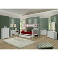 thumbnail image 2 of Essentials Six Drawer Double Dresser - White Finish, 2 of 3