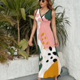 thumbnail image 3 of Leopard Print Pattern Sleeveless Dress Female Clothing Dress Women Summer 2025 Dress, 3 of 7