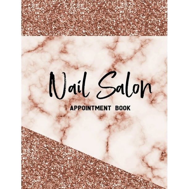 Nail Salon Appointment Book Undated 52 Weeks Appointment Book For