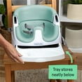 thumbnail image 6 of Ingenuity Baby Base 2-in-1 Booster Feeding and Floor Seat with Self-Storing Tray - Mist, 6 of 17