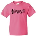 thumbnail image 3 of Inktastic Music Staff Musical Gift Youth T-Shirt, 3 of 5