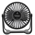 thumbnail image 2 of Ventilador De Escritorio 3.5W Dc 5V Recargable Usb Mini Ventilador De Tres Engranajes Portátil Para Estudiantes (Negro) Vogacara EL008282-00, 2 of 6