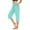 Mint Green, variant on Abomasnow Womens Cargo Capris Lightweight Hiking Pants 6 Pockets Quick Dry Casual Outdoor Trip Loose Shorts Cotton Cropped Pants