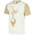 thumbnail image 2 of Men's Cream Tottenham Hotspur Colorblock Raglan T-Shirt, 2 of 3