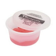 CanDo TheraPutty Standard Hand Exercise Putty For Rehabilitation, Exercises, Hand Therapy, Occupational Therapy, Hand Strengthening, Improve Motor Skills, Stress Relief 2 oz Red Soft