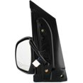 thumbnail image 2 of Mirror Compatible With 2000-2006 Mazda MPV Left Driver Side Heated Textured Black Kool-Vue, 2 of 8