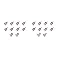 thumbnail image 2 of Cateissary 10Pcs/Lots Guitar Strap Locks Wear-resistant End Electric Guitar Bass Tail Nail Pegs Classical Lock Anti-skidding Button 2piezas, 2 of 6