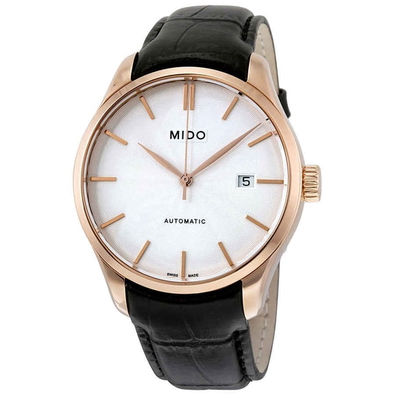 Mido Belluna II Automatic Silver Dial Mens Watch M0244073603100