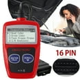 thumbnail image 6 of Car Fault Code Reader I/M Readiness Accurate Engine Diagnostic Scanner Multifunctional OBD2 Scanner Read and Erase Fault Code View Freeze Data CAN Diagnostic Tool for Most Vehicles, 6 of 7