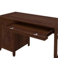 thumbnail image 4 of Bush Furniture Key West 54" Computer Desk with Storage in Bing Cherry, 4 of 9