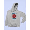 thumbnail image 3 of America Vibes Hoodie Juniors -Image by Shutterstock,  x-Large, 3 of 4