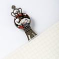 thumbnail image 5 of Swans Book Markers: Vintage Copper Crown-Shaped Bookmarks, Set of 2 - Stainless Steel Reading Accessories for Book Lovers, 5 of 5