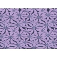 thumbnail image 1 of Ahgly Company Machine Washable Indoor Rectangle Transitional Bright Lilac Purple Area Rugs, 2' x 3', 1 of 7