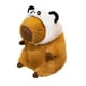 thumbnail image 2 of Sofá de peluche de capibara, único, marrón, cómodo, para sala de estar, decoración para habitación infantil panda y m, 2 of 9