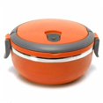 thumbnail image 2 of Hot Food Flask Stainless Steel Lunch Box Thermos Vacuum Insulated Trave Portable, 2 of 5