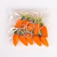 thumbnail image 4 of Easter Party Decorations Foam Baby Carrots with Rope for Holiday Venue Arrangement and Home Display, 4 of 6