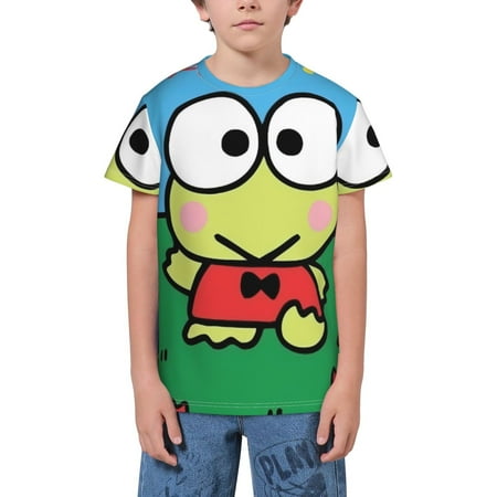 

Keroppi Teenagers Gifts For Teen Boys & Girls Short Sleeve Classic Fit T-Shirt，Sizes Xs-Xl