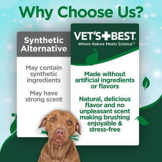 Vet's Best Enzymatic Dog Toothpaste, Tartar Control, Fresh Breath