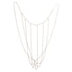 thumbnail image 1 of Cadena de arnés de cuerpo trasero de bikini con borlas huecas de perlas de imitación de múltiples capas Sunnimix Cadena atractiva del cuerpo, 1 of 8