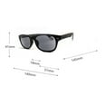 thumbnail image 2 of 2 Pairs Plastic Rectangular Tinted Reading Glasses Readers +1.00 ~3.50, 2 of 2